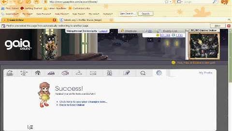 Gaia Online Tutorial: Adding a Profile Theme to Your Profile