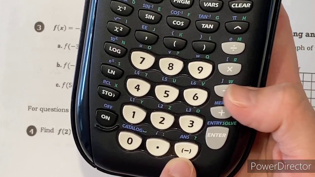 Unit 1: Algebra Basics Notes #11: Function Notation - YouTube