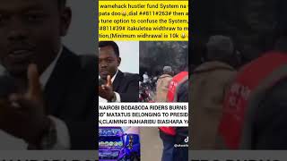 MOOD is burned,, ganya ya mtoti wa ruto yachomwa hapa nairobi #mood #mtotowaruto, #viralvideo #tren