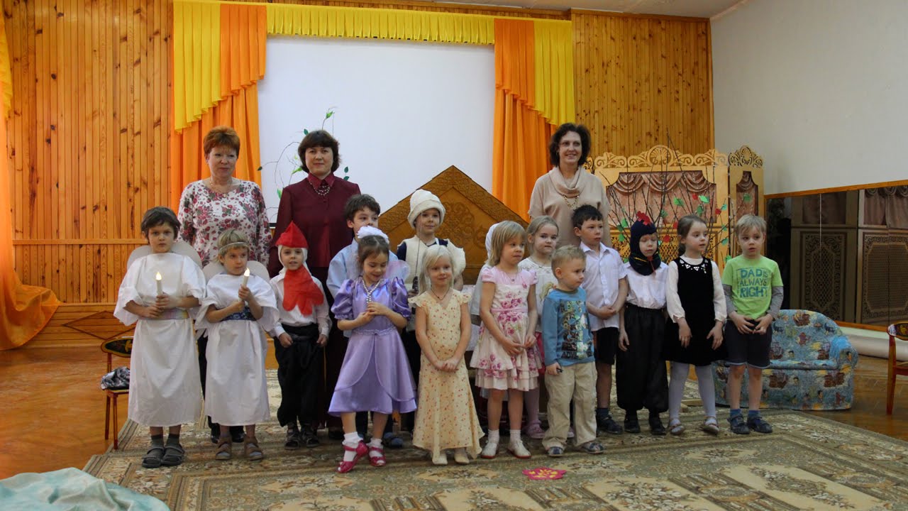 Пасхальный концерт в православной группе детского сада