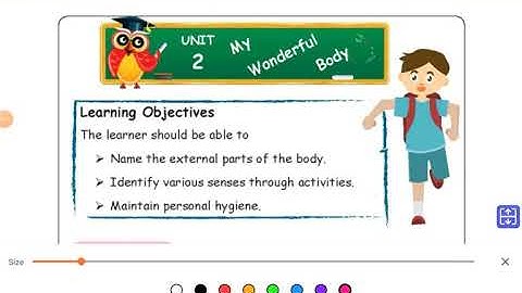 Class 1 EVS Term I Samacheer new syllabus Unit 2 / My wonderful Body Part 1