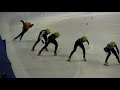 Short Track Speed Skating 2013-2014 World Cup #2 Seoul Victor An 500m Wins