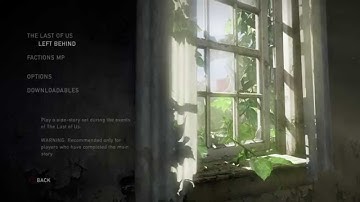 Main Menu UI - The Last of Us™