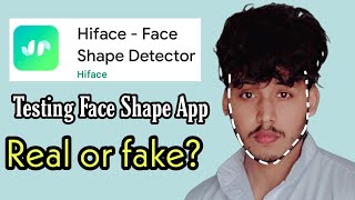 Testing Face Shape App | How To Identify Your Face Shape screenshot 2