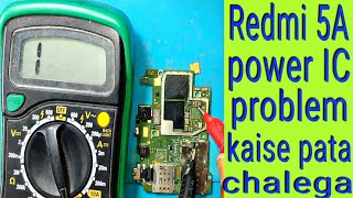 Redmi 5a dead solution | redmi 5a not turning on | redmi 5a mati total | redmi 5a power IC problem