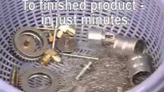 Magnetic Deburring - Earth Chain Spinner Parts Deburring