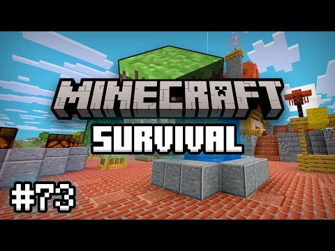 Brought to Life: Our Custom-Built Village Square! | Minecraft [1.21] Singleplayer Survival Ep. 73
