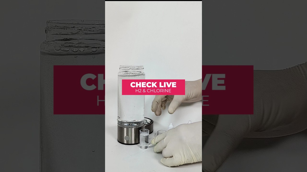 Hydrogen Water bottle 400 ml NON SPE PEM Hydrogen water bottle 