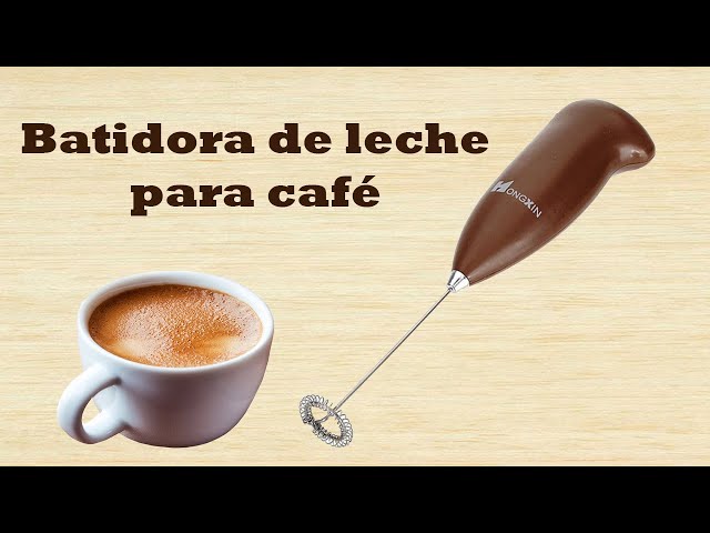 Batidora de mano recargable eléctrica automática espuma de café batidora de  mano leche automática Espumador - China Espumador y espumador de leche  precio