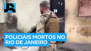 Dois policiais são mortos em menos de 12 horas, no Rio de Janeiro