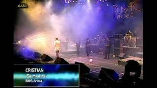 Video thumbnail of "Cristian Castro - Sé mi aire (Audio en vivo)"