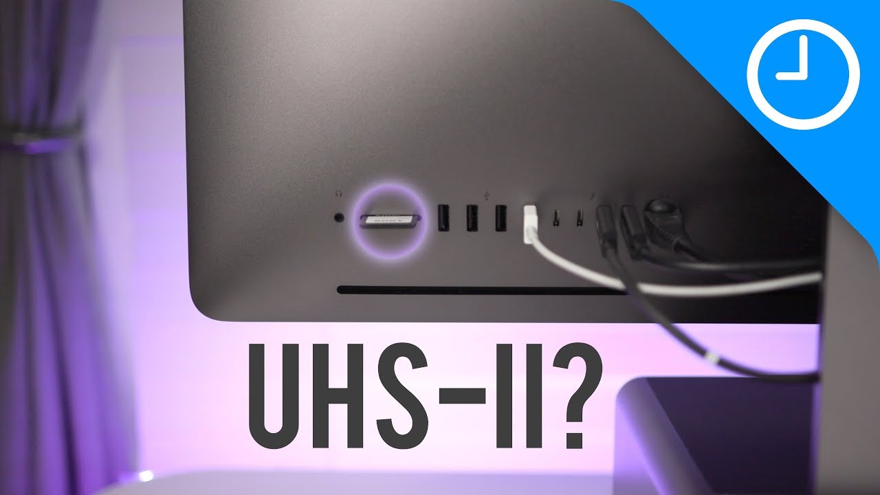 Imac Pro Uhs Ii Sd Card Reader Can Boost Your Video Workflow