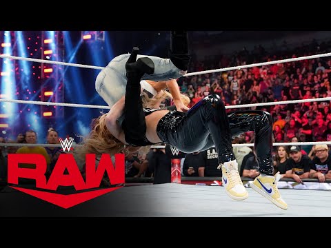 Becky Lynch returns to surprise Trish Stratus with the Bexploder: Raw highlights, May 8, 2023