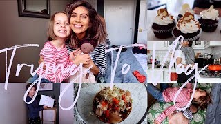 Baking With Layla, Ruby Moves In & Family Movie Night | VLOG screenshot 4