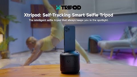 Xtripod Self Tracking Smart Selfie Tripod - Artoful Selfie Stick Tripod With Fill Light Testing
