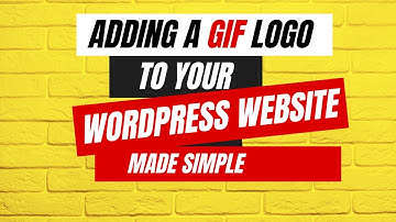 Adding a GIF Logo to Your WordPress Website Made Simple!