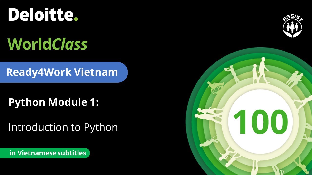 Python Module 1: Introduction to Python (Vietnamese subtitles) - YouTube