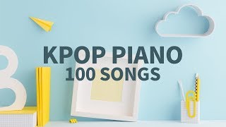 가요 피아노 100곡 나올 동안 집중해서 공부하기 6HOURS Kpop piano 100 songs