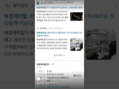 애경케미칼 161000 20250705