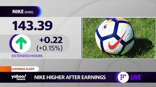 Nike higher after-hours despite posting revenue miss