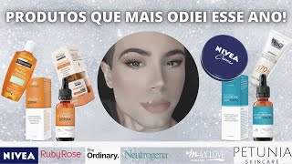 SKINCARE ✨ Produtos que mais ODIEI esse ano ! #2020 😁 - YouTube