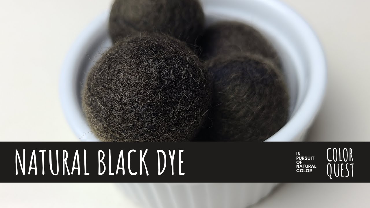 HOW TO MAKE NATURAL BLACK DYE, ORGANIC COLOR, TANNIN & IRON, POMEGRANATE, LOGWOOD