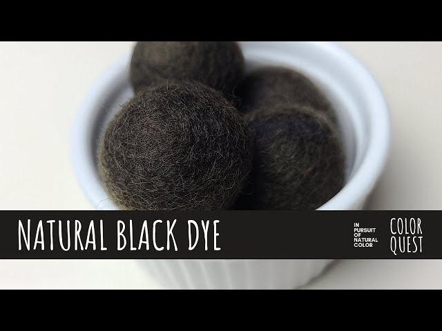 How To Make Your Own Signature Black Natural Dye - Botanical Colors
