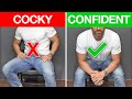 How to Be CONFIDENT Without Looking COCKY! (8 Confidence Tips)