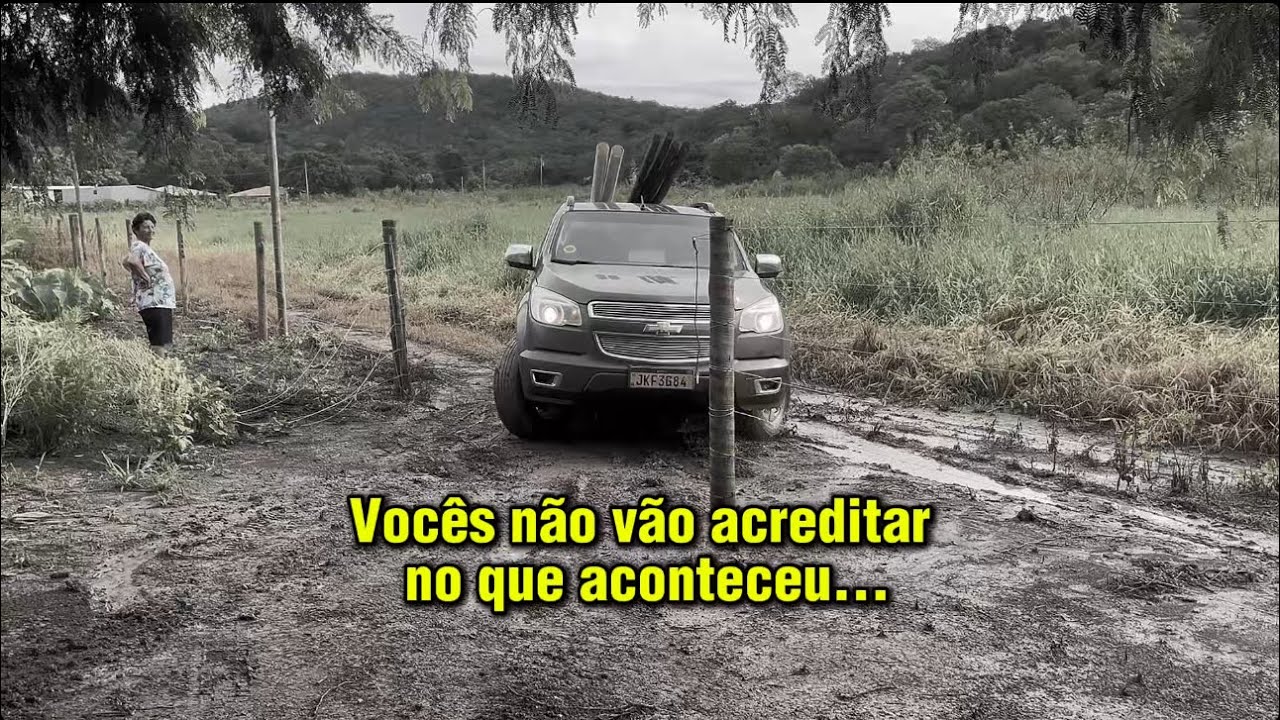 Vocês não vão acreditar no que aconteceu no caminho da chácara…
