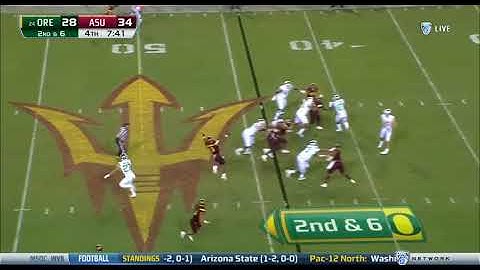 Y Pop RPO vs Solo Coverage (broadcast angle)