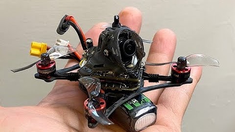 Pixelflow 75mm Frame Drone Hooning Around with OSD