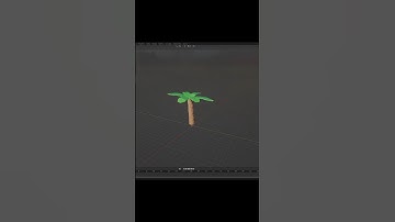 Make minecraft blocks in blender easy under 1 min #blender #3D #palmtree #minecraft #easy #tutorial
