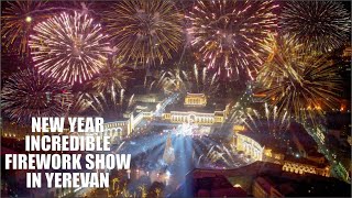 YEREVAN Firework show NEW YEAR celebration 2023