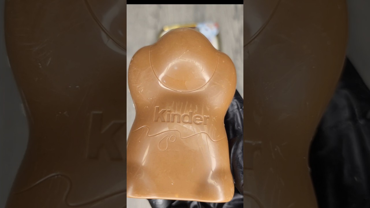 ASMR: New Year's Kinder Sweets and an Unusual Chocolate Bar