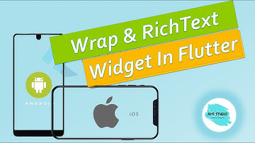 Wrap & RichText widget in flutter