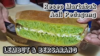 Resep Martabak Manis Lembut & Bersarang Asli Pedagang