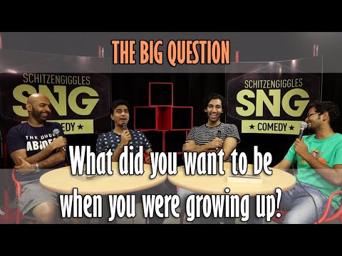 SnG: What Did You Want To Be When You Were Growing Up? | The Big Question Episode 3 | Video Podcast