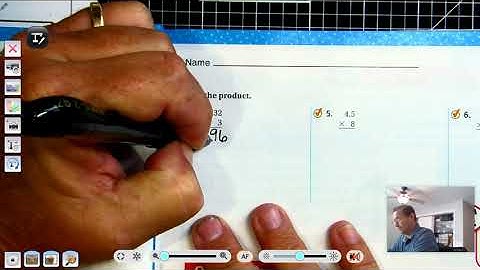 5th grade GO Math: Lesson 4.3 Multiplication with Decimals and Whole Numbers pages 175-178