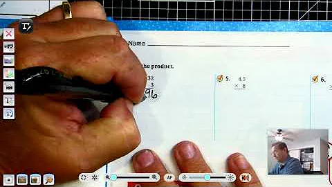 5th grade GO Math: Lesson 4.3 Multiplication with Decimals and Whole Numbers pages 175-178