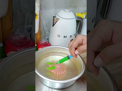 فقط با یک سوزن ساده گلی به این زیبایی کار کن