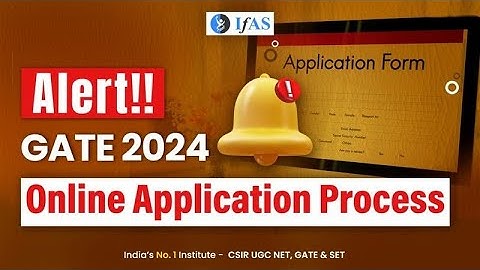 How To Fill Up GATE 2023 Online Application Form: Complete Process