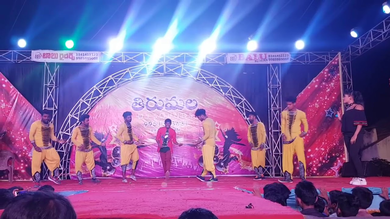 Dhee raju dance performance - YouTube