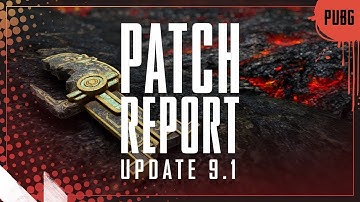 Patch Report - Update 9.1 IN TELUGU | PUBG PC & CONSOLE VERSIONS