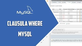 MySQL - Clausula WHERE - Video 6