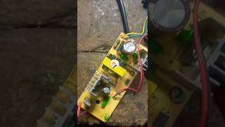 220 volt to dc 12 volt 5 A max charger repair #trending #electronic #electrical #shortvideo #youtube