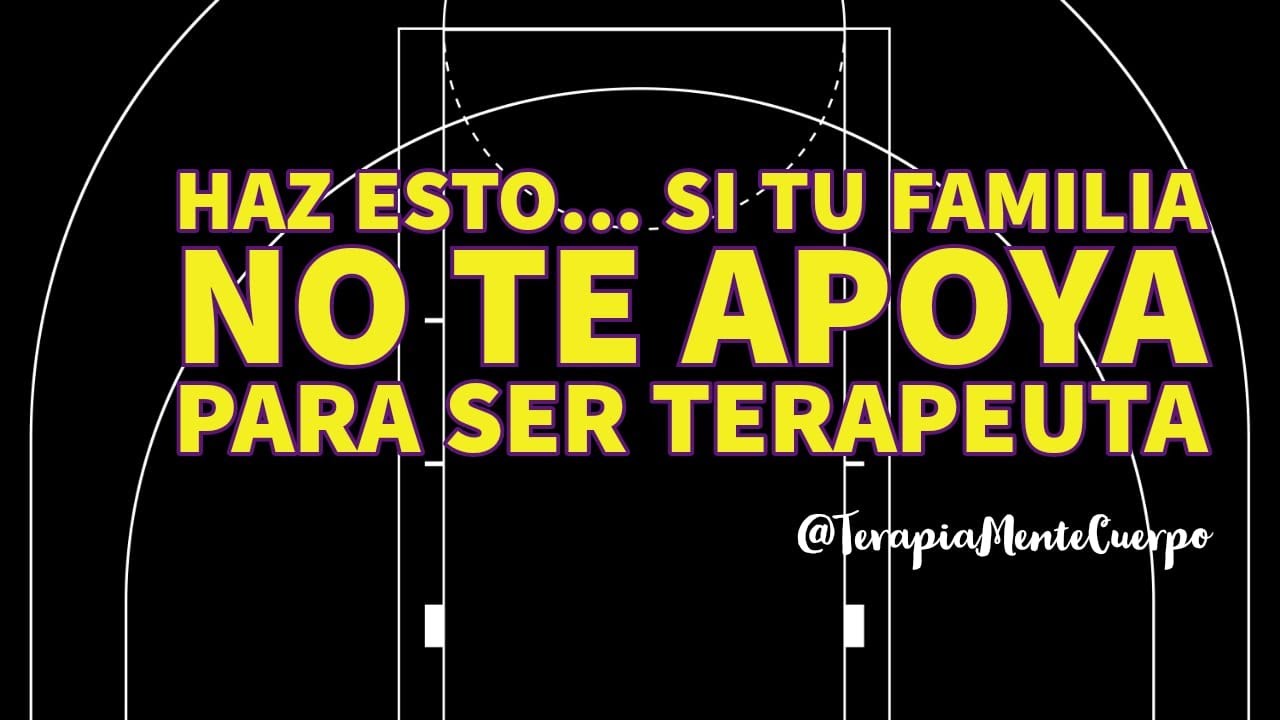 Haz esto si tu familia no te apoya - YouTube