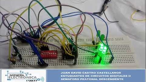 Simulación de Semáforo Peatonal