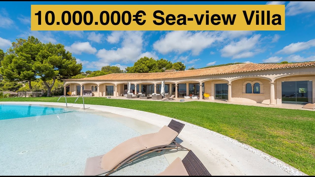 Spacious villa with spectacular sea views in Costa d'en Blanes