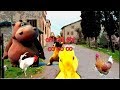 Happy Hippo and Dog  Chi Chi Chi Co Co Co Remix Pippo Franco