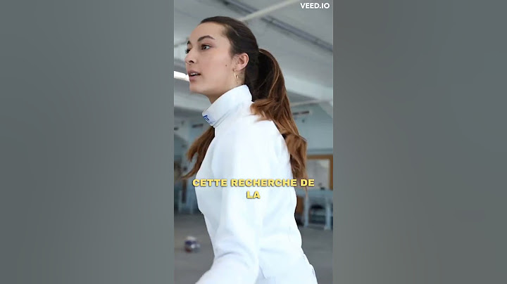 Sara Balzer (Escrime)  - Quand tu as trouvé le sport qui te fallait 🤺👊